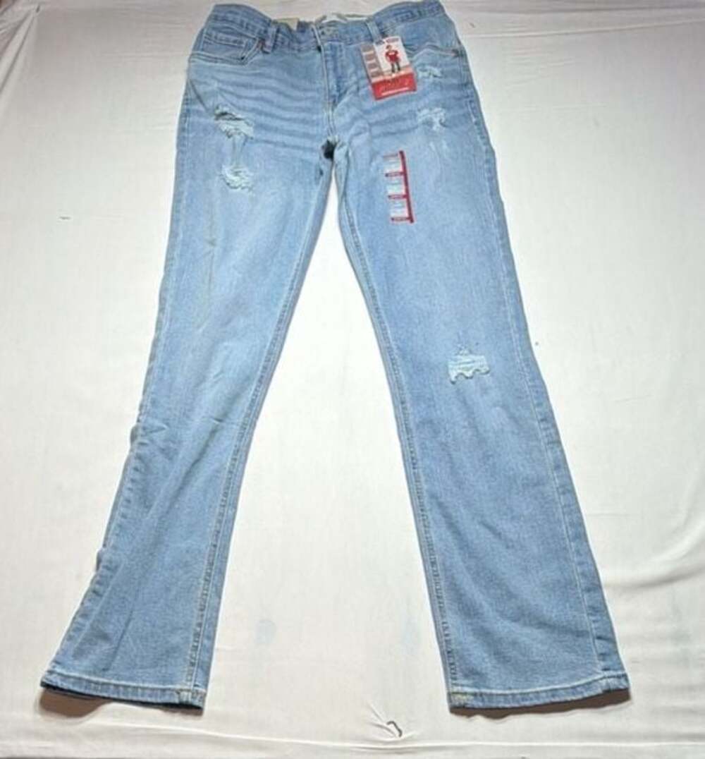 Levi's Boys Performance 511 Slim Fit Distressed Jeans, Size 20 Regular